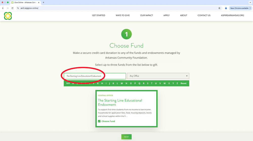 Image of Step 2 of giving instructions